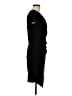 Bisou Bisou Solid Black Casual Dress Size 8 - photo 4