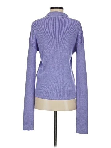 Acne Studios Keat Wool Blend Polo Cardigan (view 2)