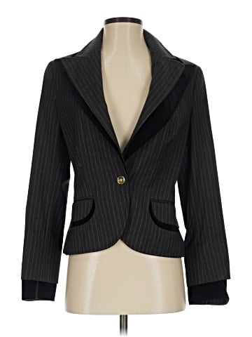 Dolce & Gabbana Virgin Wool Striped Blazer (view 1)