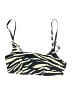 Seafolly Animal Print Black Swimsuit Top Size Lg (32DD) - photo 1