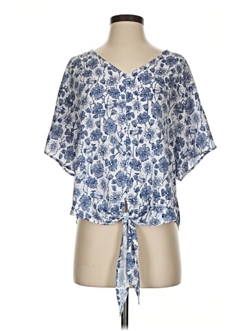 Maison Jules Short Sleeve Blouse (view 1)