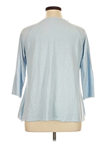 Cut Loose 3/4 Sleeve Button-Down Shirt (view 2)