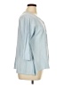 Cut Loose Blue 3/4 Sleeve Button-Down Shirt Size XL - photo 4