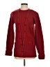 Anne Klein 100% Wool Red Cardigan Size S - photo 1
