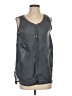 Oséree 100% Rayon Gray Sleeveless Blouse Size S - photo 1