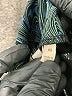 Soft Surroundings Paisley Teal Casual Pants Size XS - photo 8