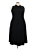 Boden Solid Black Cocktail Dress Size 22R - photo 1