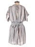 American Eagle Outfitters Stripes Gray Romper Size S - photo 2