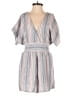 American Eagle Outfitters Stripes Gray Romper Size S - photo 1