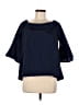 Cupio Blue 3/4 Sleeve Blouse Size L - photo 1