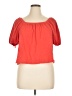 Old Navy 100% Cotton Orange Short Sleeve Top Size XL - photo 1