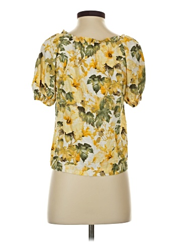 Rose + Olive Short Sleeve Blouse (view 2)