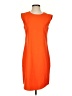 J.Crew Solid Orange Casual Dress Size 2 - photo 1