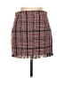 Shein 100% Polyester Tweed Red Casual Skirt Size M - photo 1