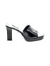 Nine West Black Sandals Size 8 1/2 - photo 1