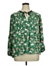 Old Navy Green 3/4 Sleeve Blouse Size XL - photo 1