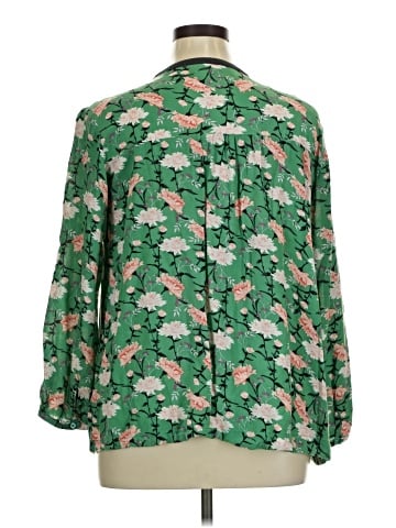 Old Navy 3/4 Sleeve Blouse (view 2)