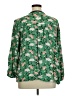 Old Navy Green 3/4 Sleeve Blouse Size XL - photo 2