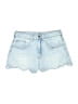 H&M 100% Cotton Blue Denim Shorts Size 4 - photo 1