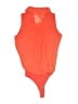 Express 100% Polyester Orange Sleeveless Blouse Size S - photo 2