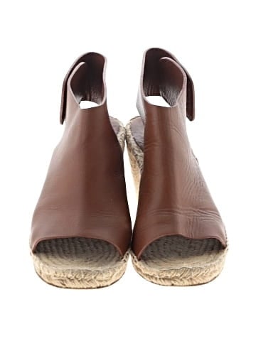 Céline Leather Espadrille Wedges (view 2)