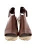 Céline Brown Leather Espadrille Wedges Size EU 39 - photo 2
