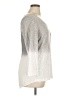 Language Silver 3/4 Sleeve Top Size XL - photo 4