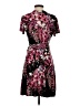 Apt. 9 Floral Black Casual Dress Size S - photo 2