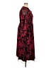 Assorted Brands 100% Polyester Paisley Burgundy Red Cocktail Dress Size 2X (estimated) - photo 4