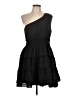 Taylor 100% Polyester Solid Black Cocktail Dress Size L - photo 1