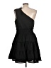 Taylor 100% Polyester Solid Black Cocktail Dress Size L - photo 2