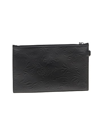 Versace Leather Embossed Wristlet (view 2)
