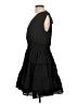 Taylor 100% Polyester Solid Black Cocktail Dress Size L - photo 5