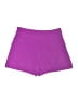 Ann Taylor LOFT 100% Polyester Solid Purple Shorts Size 2 - photo 2