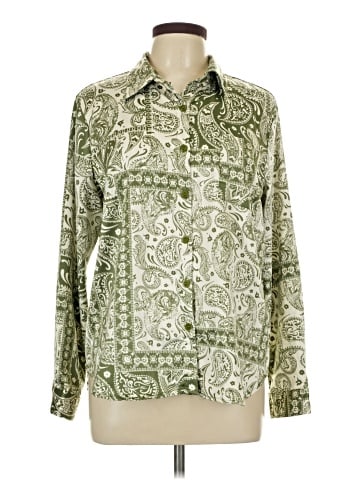 Unique Spectrum Long Sleeve Button-Down Shirt (view 1)