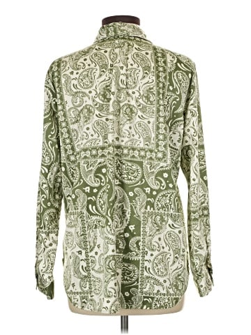 Unique Spectrum Long Sleeve Button-Down Shirt (view 2)