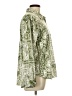 Unique Spectrum Paisley Green Long Sleeve Button-Down Shirt Size L - photo 4