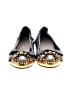 Miu Miu 100% Leather Black Flats Size EU 38 1/2 - photo 2