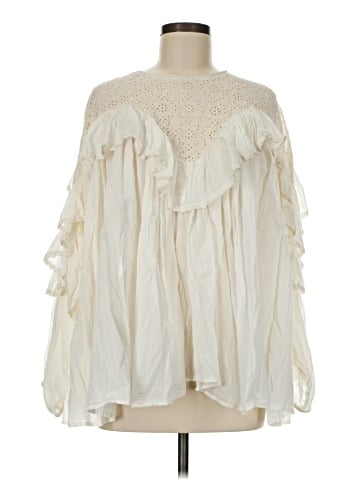 Mes Demoiselles Paris Long Sleeve Blouse (view 1)