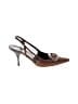 Prada Brown Heels Size EU 37 1/2 - photo 1