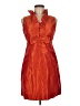 SOCA Orange Cocktail Dress Size 2 - photo 1