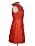 SOCA Orange Cocktail Dress Size 2 - photo 4