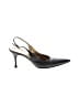 Dolce & Gabbana 100% Leather Black Heels Size EU 38 1/2 - photo 1
