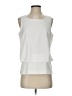 CAbi 100% Polyester White Sleeveless Blouse Size S - photo 1
