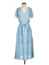 Sienna Sky 100% Polyester Blue Casual Dress Size S - photo 1