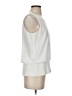 CAbi 100% Polyester White Sleeveless Blouse Size S - photo 4