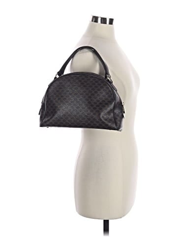 Céline Vintage PVC coated canvas Macadam Satchel (view 2)