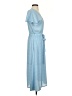 Sienna Sky 100% Polyester Blue Casual Dress Size S - photo 4
