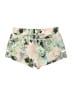 Fabletics 100% Polyester Floral Green Shorts Size XS - photo 2