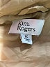 Kim Rogers 100% Polyester Solid Gold Jacket Size 1X - photo 6